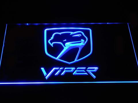 Dodge Viper Old Logo LED Neon Sign